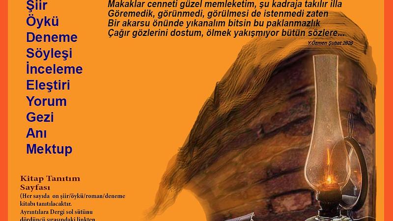 Şiir Sarnıcı (e-dergi), Temmuz 2020, Sayı 05