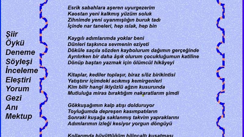 Şiir Sarnıcı (e-dergi), Ekim 2022, Sayı 14