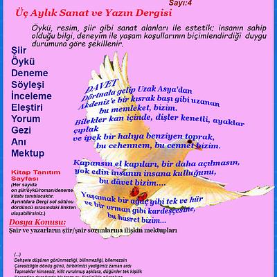 Dergi 4. Sayı Ön Kapak