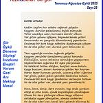 Şiir Sarnıcı (e-dergi), Temmuz 2025, Sayı 25